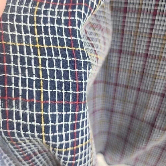 Original Penguin Heritage Slim Fit Navy Blue Button Down Long Sleeve Shirt Men's - Picture 4 of 8